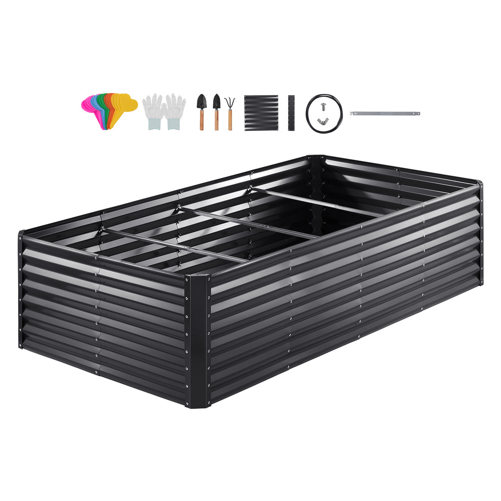 Galvanized Raised Garden Bed (94.5 x 47 in)