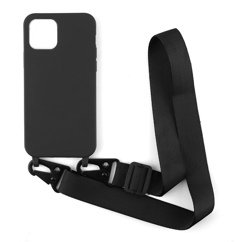 Solid Color Lanyard Case