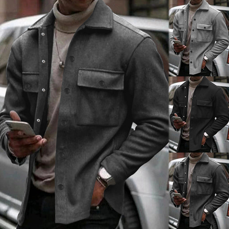Men's Slim-Fit Casual Jacket