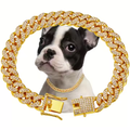 Rhinestone Chain Pet Collar