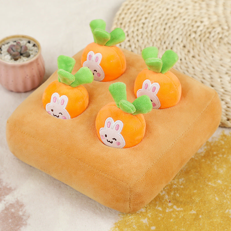 Pull-the-Carrot Snuffle Toy