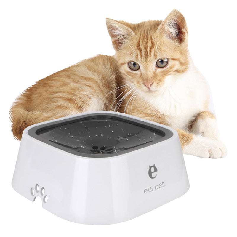 Anti-Splash Floating Pet Water Bowl (1.5 L)