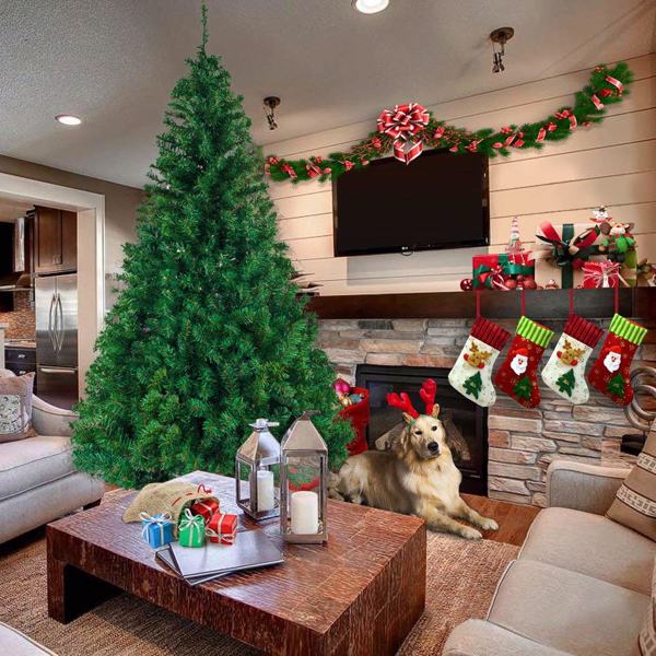 7 ft Artificial Christmas Tree (1,100 Branches)