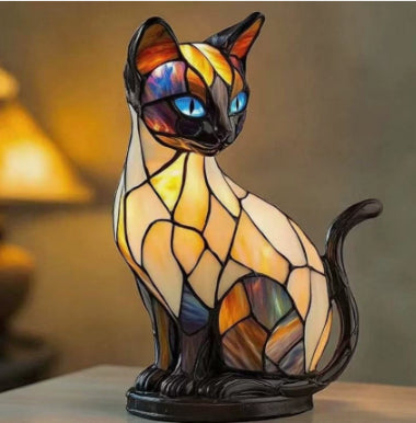 Color-Changing Dog Figure Lamp