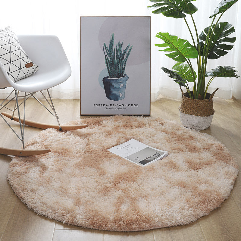 Fluffy Round Chair Cushion