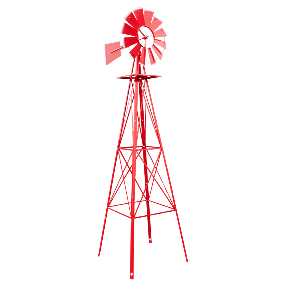 8 ft Decorative Garden Windmill