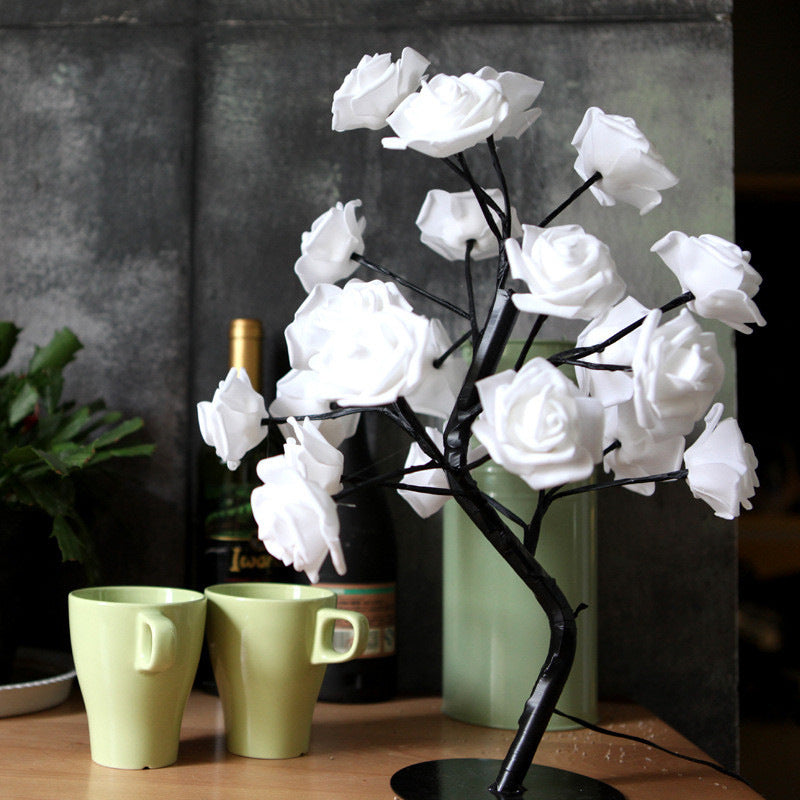 Rose Bonsai Tree Lamp