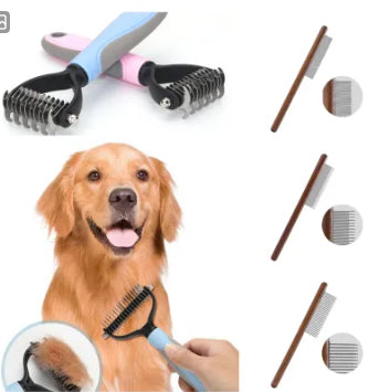 Double-Sided Dematting Comb