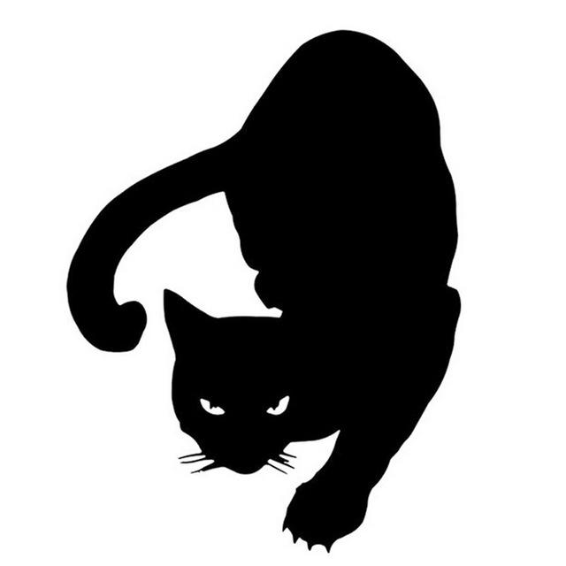 Cat Reflective Car Sticker