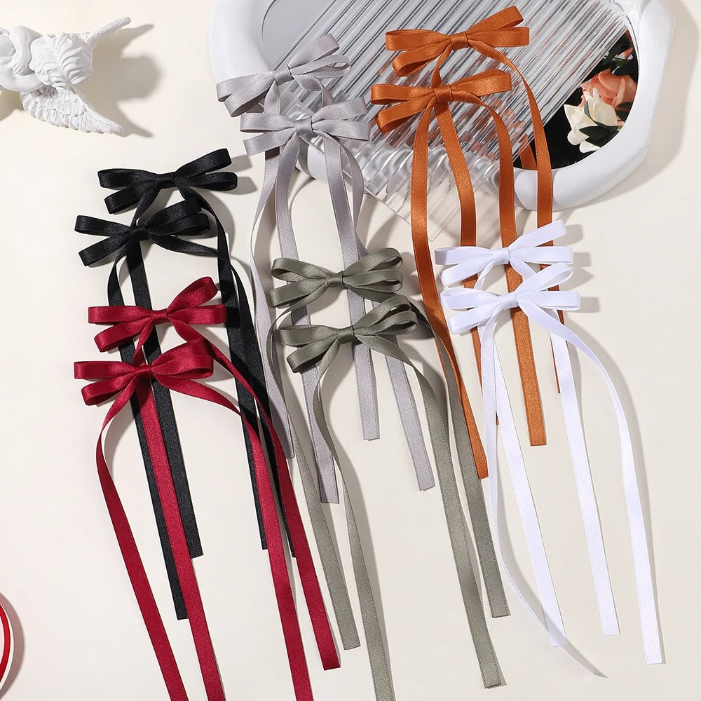 Braided Bow Hair Clip