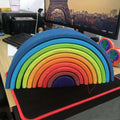 Wooden Rainbow Stacker