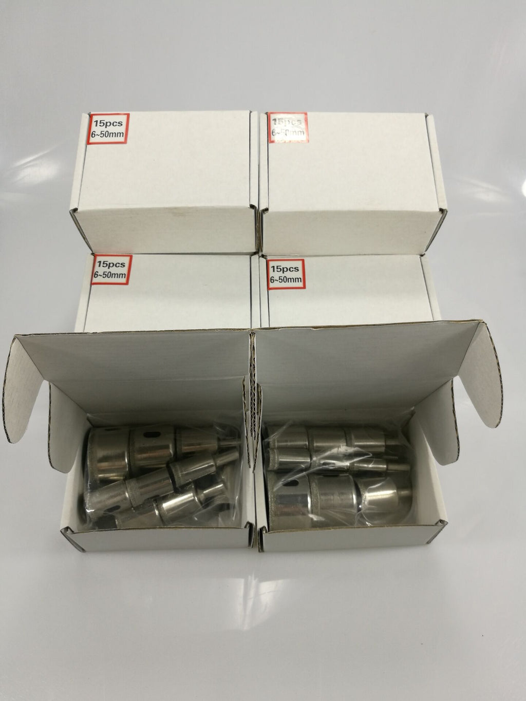 15-Piece Diamond Hole Saw Set