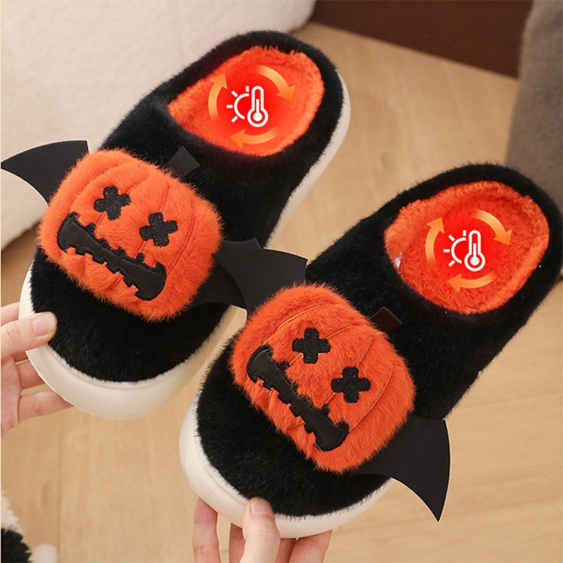 Winged Pumpkin Slippers