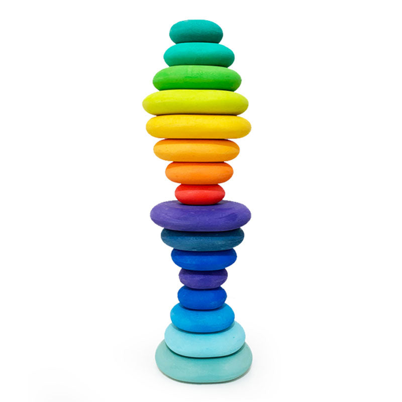 Wooden Rainbow Stacker