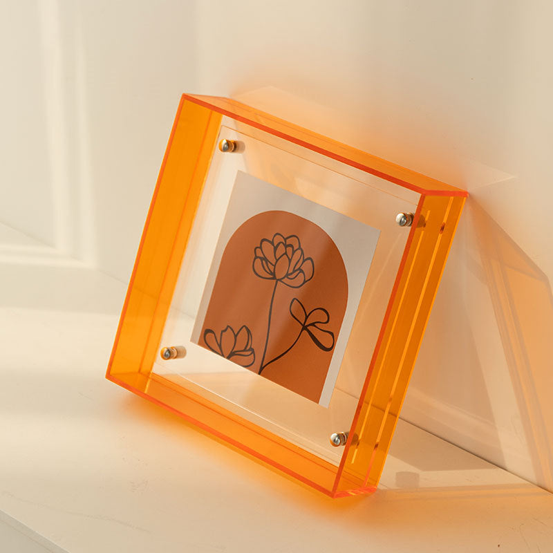 Colorful Acrylic Photo Frame