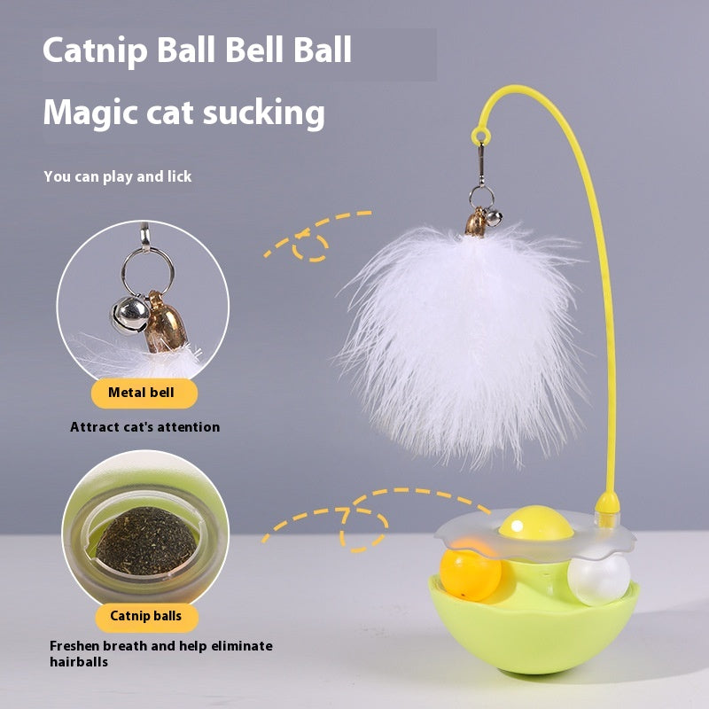 3-in-1 Cat Tumbler Toy