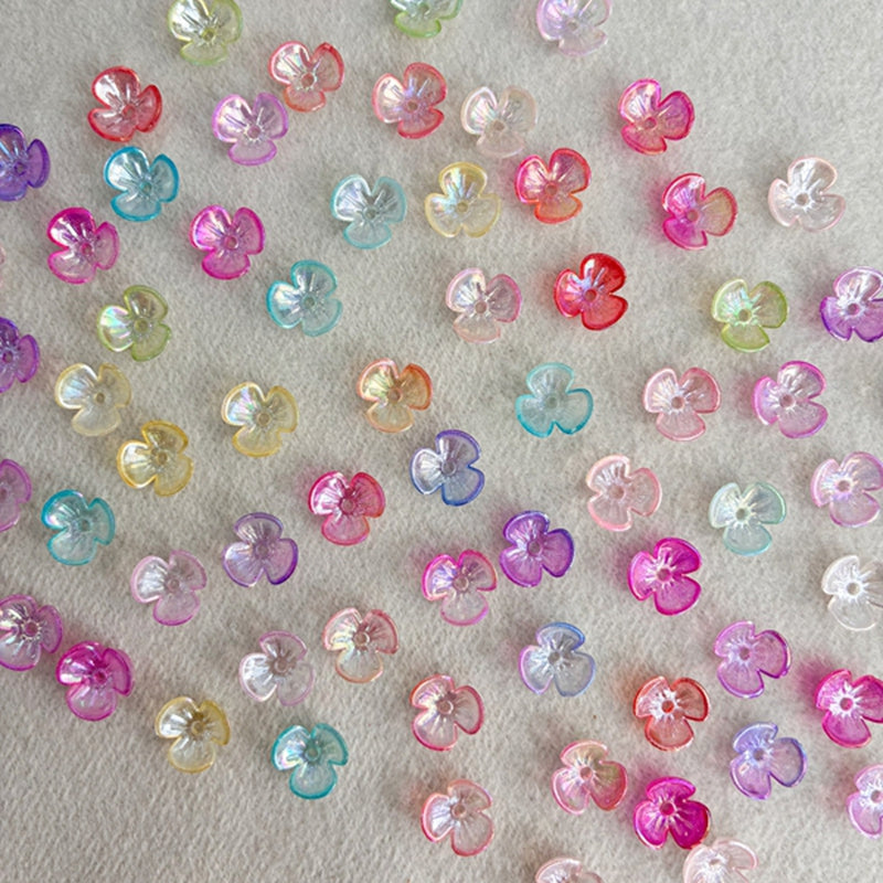 Glow-in-the-Dark Flower Beads
