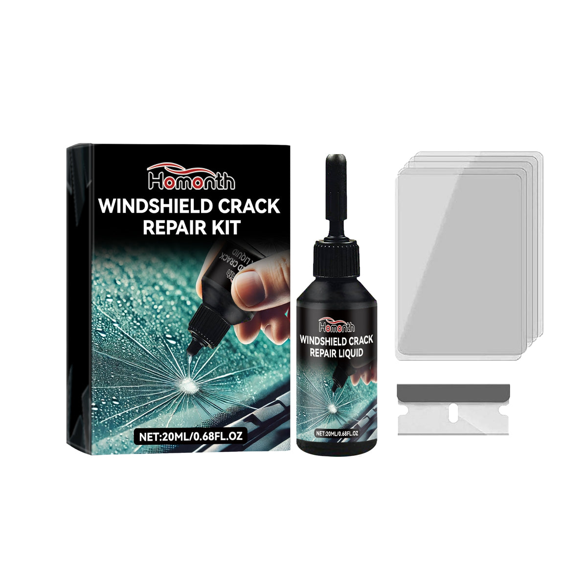 Windshield Chip Repair Kit
