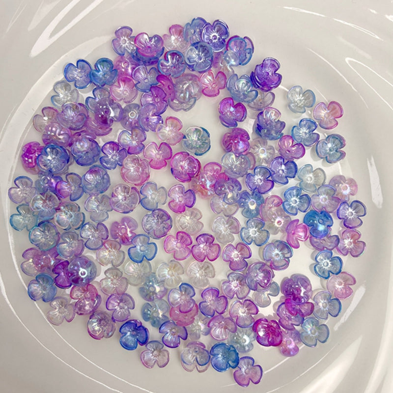 Glow-in-the-Dark Flower Beads