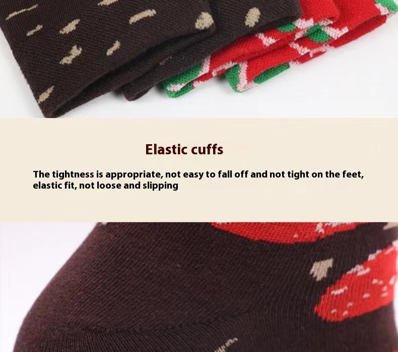 Burger Socks Gift Box