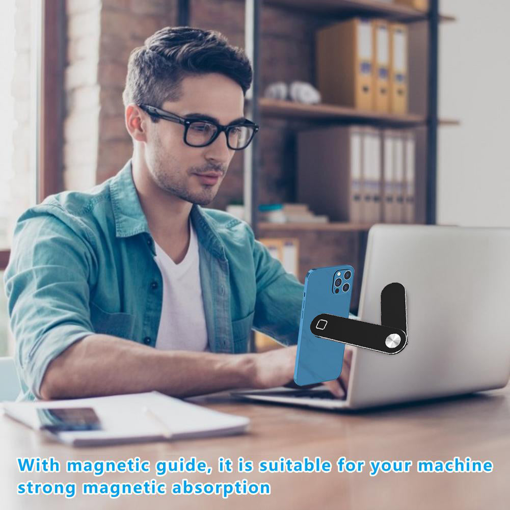 Magnetic Laptop Side Phone Mount
