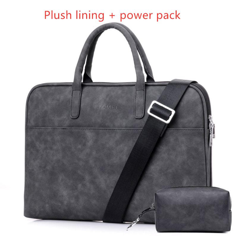 Women's Faux Leather Laptop Bag (13–14 in)