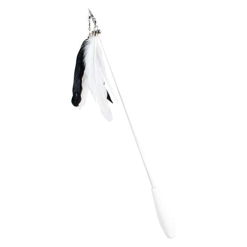 Telescopic Feather Cat Rod