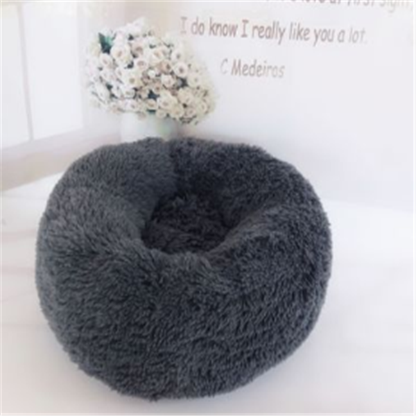 Plush Donut Pet Bed