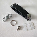 Compact Leather Key Organizer