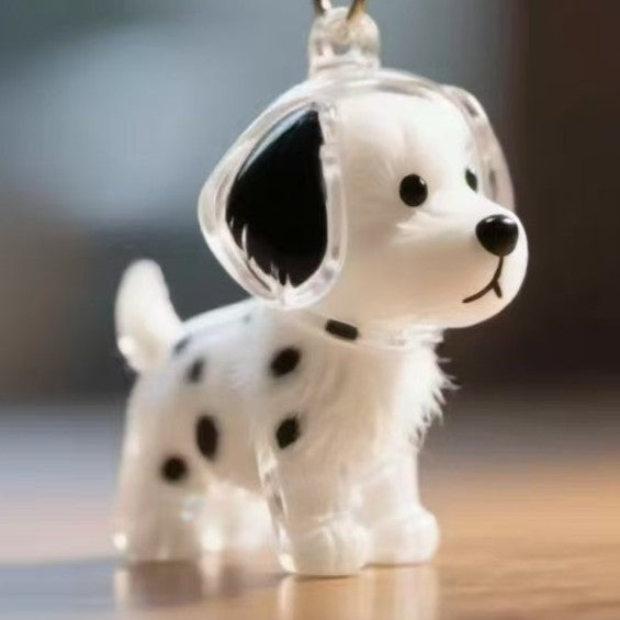 Dog Breed Fuzzy Keychain