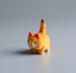 Hand-Carved Wooden Animal Figurine