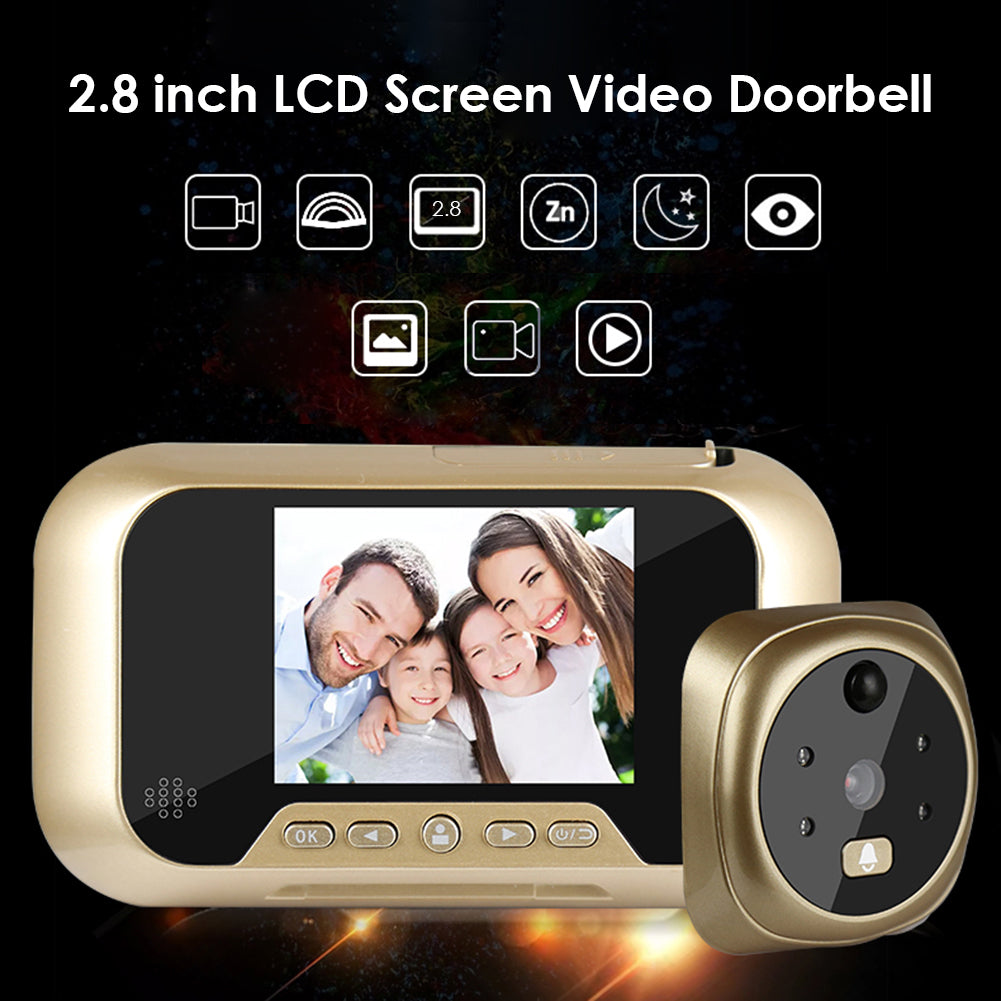 Digital Peephole Viewer with 2.8-Inch Screen