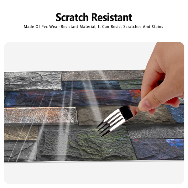 Peel & Stick Stone Brick Wallpaper