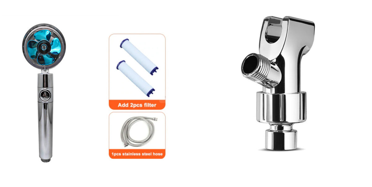 High-Pressure Turbo Fan Shower Head