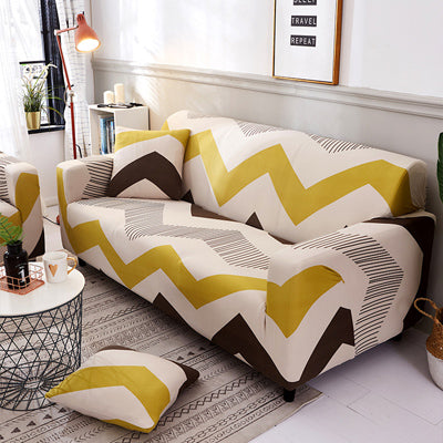 Printed Stretch Sofa Slipcover