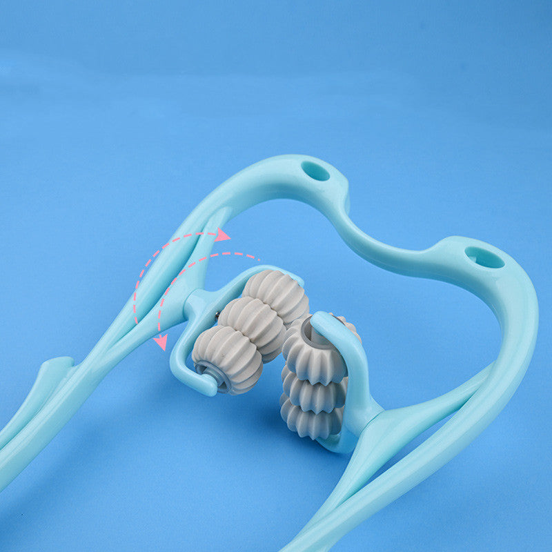 6-Wheel Manual Neck & Shoulder Massage Roller