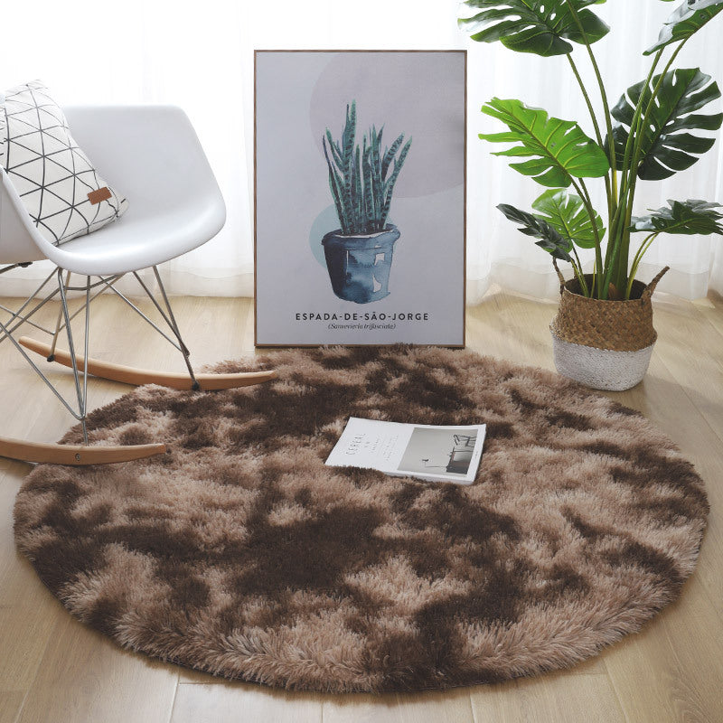 Fluffy Round Chair Cushion