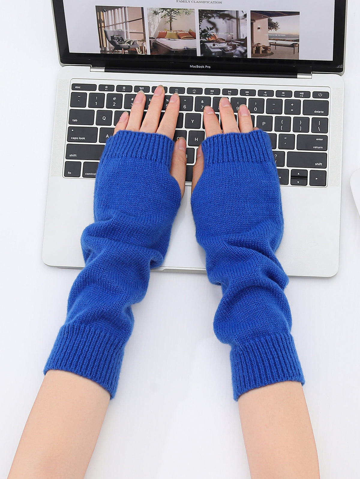 Neon Knit Arm Warmers
