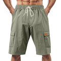 Men's Linen Drawstring Shorts
