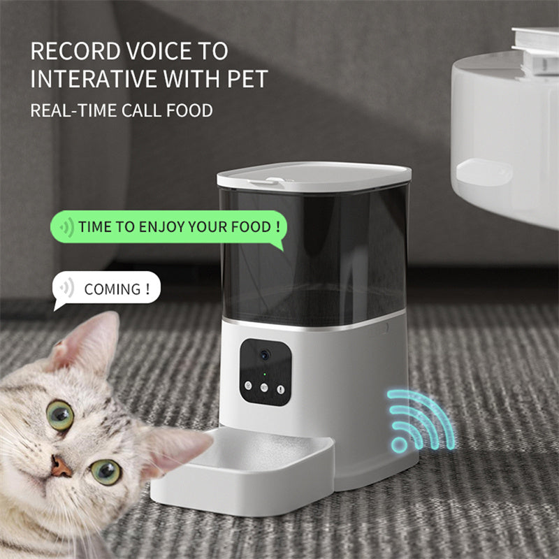 Smart Wi-Fi Automatic Pet Feeder (6 L)