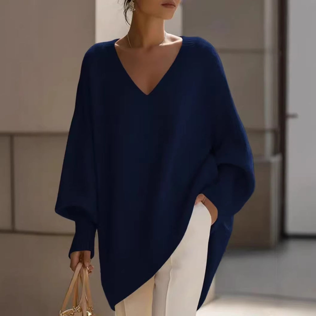 Loose V-Neck Sweater