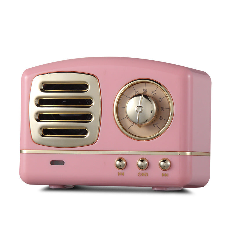 Retro Knob Bluetooth Speaker & Radio
