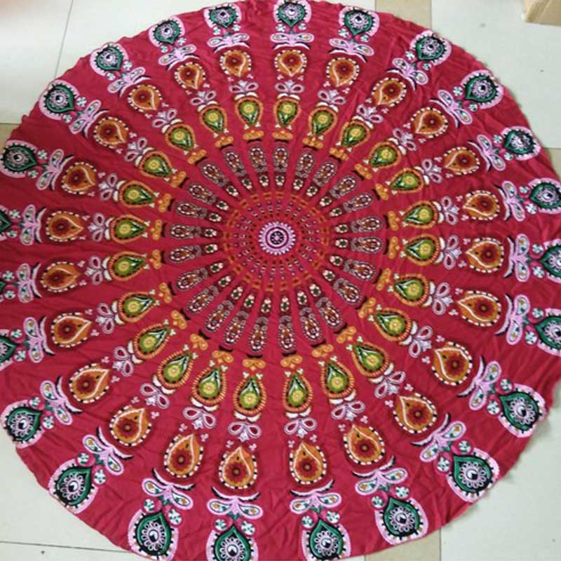 Round Mandala Tapestry