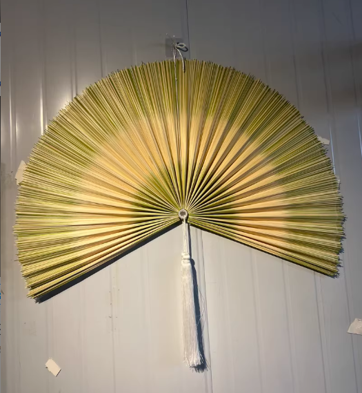 Decorative Bamboo Wall Fan