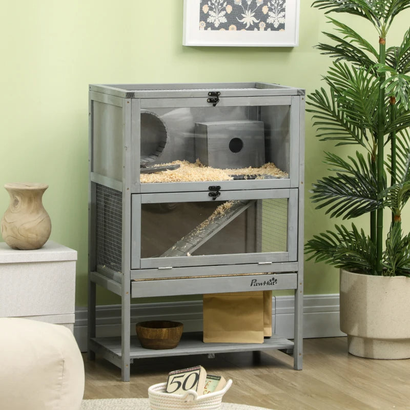 5-Tier Wooden Hamster Habitat