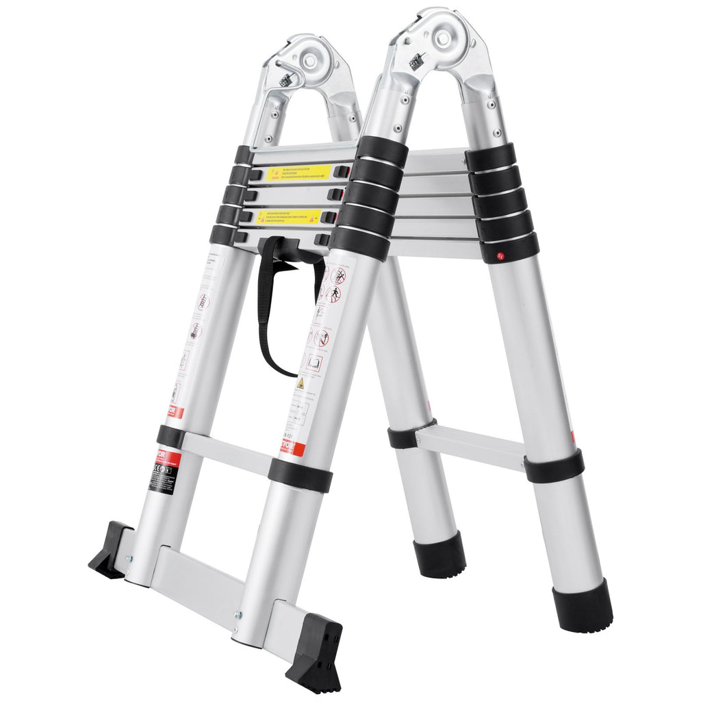 12.5 ft Telescoping A-Frame Ladder