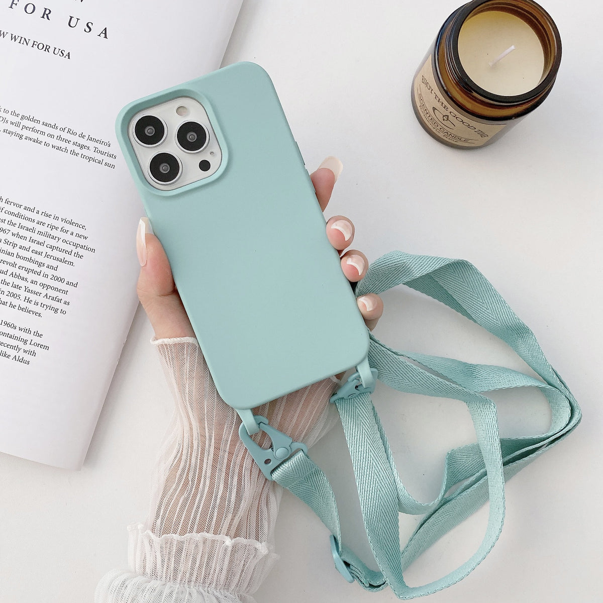 Crossbody Lanyard iPhone Case