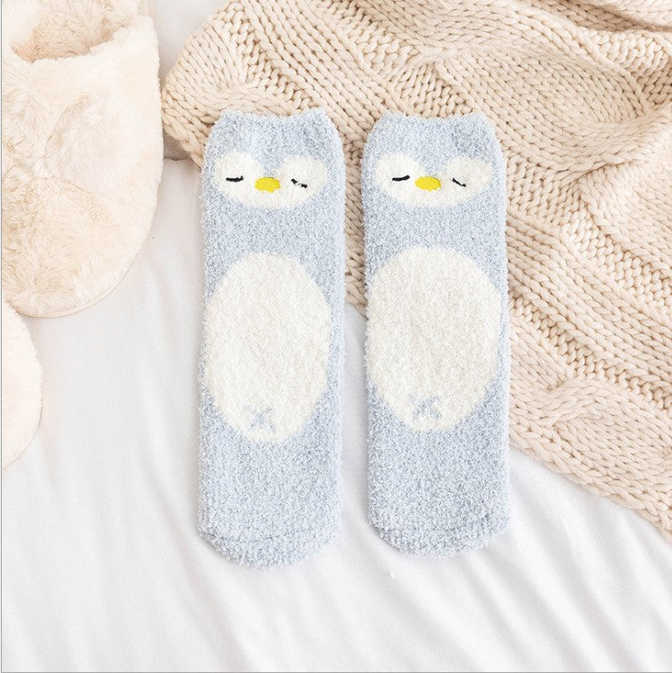 Cute Animal Fuzzy Socks