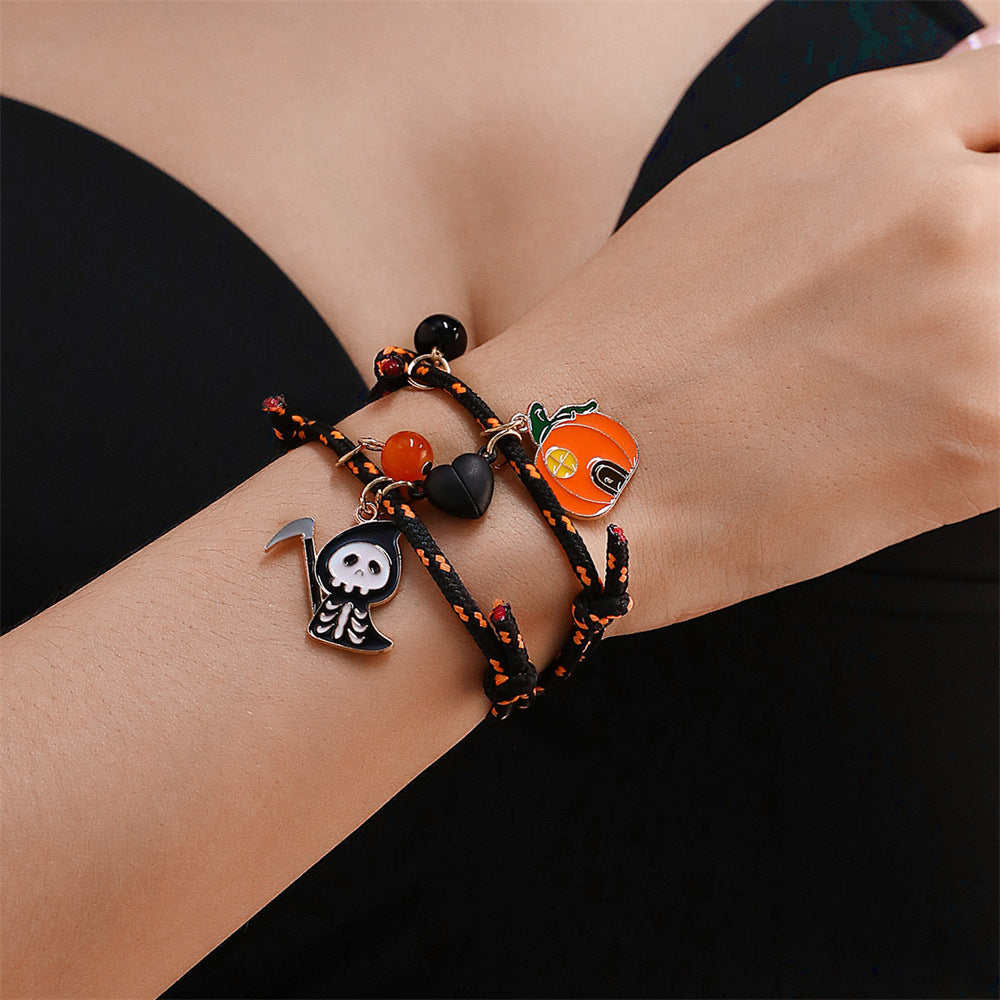 Halloween Couple Magnetic Bracelets