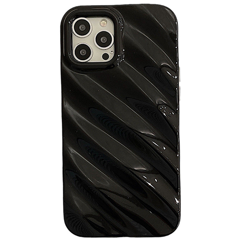 Pleated Silicone iPhone Case